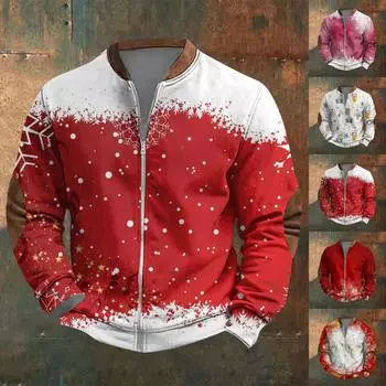 Мужская повседневная толстовка в стиле ретро с градиентным принтом S киноварь