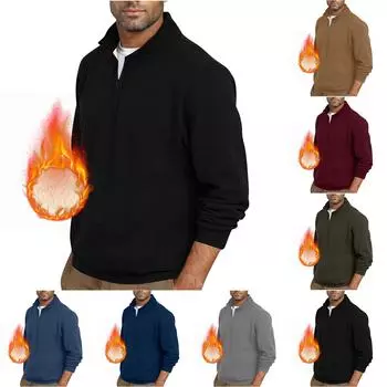 Мужская повседневная толстовка в стиле ретро с градиентным принтом L армия зеленый