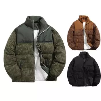 Мужская повседневная уличная однотонная модная куртка с карманом из хлопка XXL