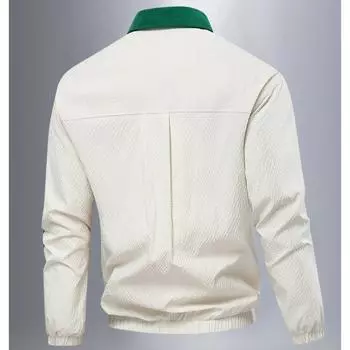 Мужская повседневная ветровка, куртка-бомбер, пальто, весна-осень, мужская однотонная ветрозащитная верхняя одежда, формальная модная куртка, пальто для мужчин S абрикосовый