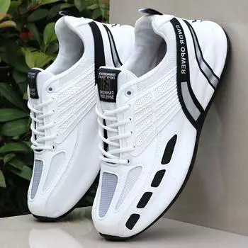 Мужская повседневная вулканизированная обувь, модные роскошные кроссовки на плоской подошве для мужчин, увеличивающие рост брендовые туфли на толстой подошве, большие размеры 39