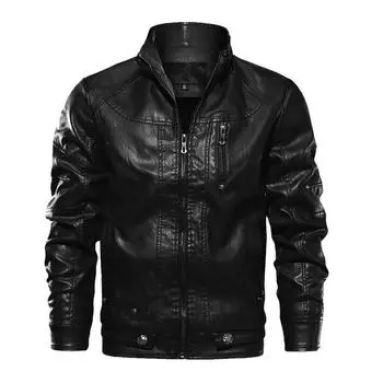 Мужская повседневная зимняя теплая верхняя блузка, утепленная верхняя одежда, верхняя блузка, куртка L чёрный