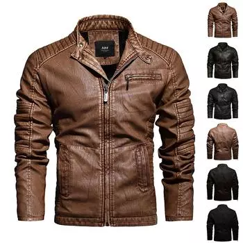 Мужская повседневная зимняя теплая верхняя блузка, утепленная верхняя одежда, верхняя блузка, куртка XXXXL кофейный