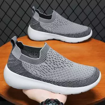Мужская прогулочная обувь Теннисные кроссовки Легкие дышащие повседневные нескользящие мужские спортивные кроссовки Кроссовки из пены с эффектом памяти для тренажерного зала в помещении и на открытом воздухе 39