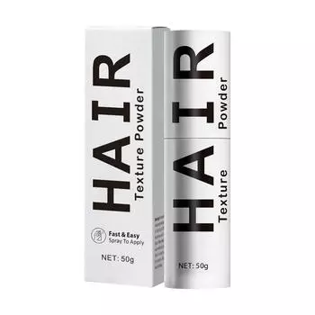 Мужская пудра для укладки волос, пудра для укладки волос, пудра для волос, пудра для волос, стойкий эффект, 1 шт., 50 г One Size белый