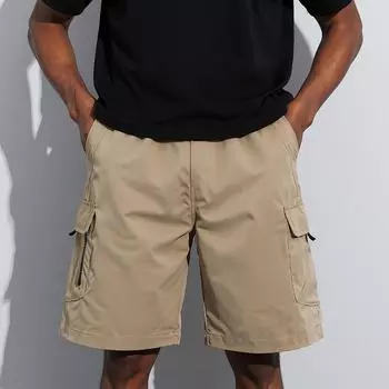 Мужская рабочая одежда Функциональные уличные Модные повседневные Быстросохнущие шорты XL хаки