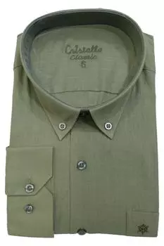 Мужская рубашка больших размеров больших размеров, льняная рубашка с длинным рукавом