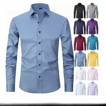 Мужская рубашка Commuter Simple Мужская верхняя свободная весенняя белая рубашка Мужская рубашка XS белый