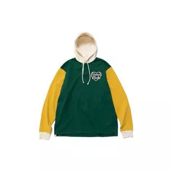 Мужская рубашка для регби с капюшоном, зеленая мужская уличная одежда HM24CS013 M