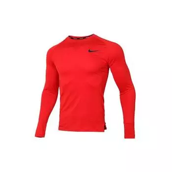 Мужская рубашка для тренировок Nike Pro Dri-FIT Slim Fit, красный, черный BV5589-657 XXL
