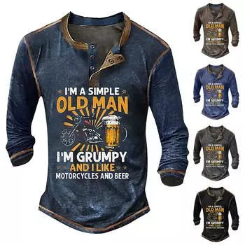 Мужская рубашка, футболки с графическим рисунком, одежда с 3D принтом, повседневная одежда, модный дизайн с длинным рукавом и принтом, удобный дизайн L чёрный