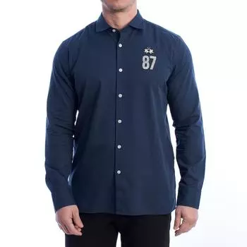 Мужская рубашка обычного кроя YMC600-PP666 3XL синий