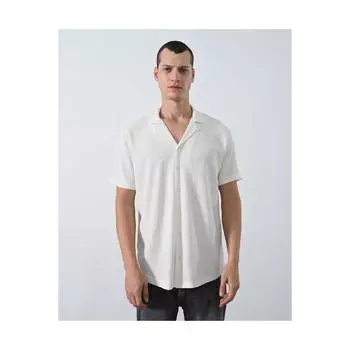 Мужская рубашка оверсайз из лайкры