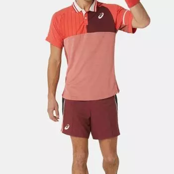 Мужская рубашка поло ASICS 2041A272602 Футболка с коротким рукавом и воротником