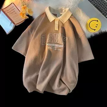 Мужская рубашка-поло CLIFF, футболка lengan pendek lelaki dan wanita, академический стиль, наряд для пары, студенческий комплект с короткими рукавами S