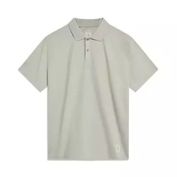 Мужская рубашка поло Li Ning Plain, цвет серый APLT135-4 XL