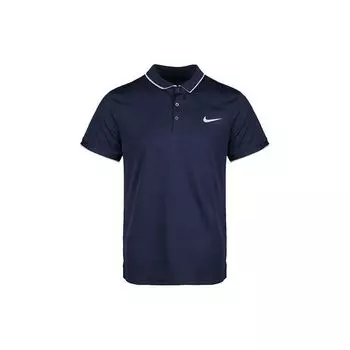 Мужская рубашка-поло Nike Dry Team темно-синяя AQ5304-410 XXL