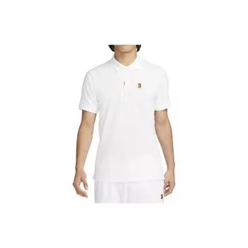 Мужская рубашка-поло Nike Slim Fit Solid Color, белая DA4380-101 XXL