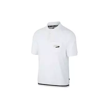 Мужская рубашка-поло с короткими рукавами Nike SB Skateboarding, белая CI7190-100 XL