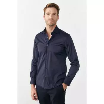 Мужская рубашка приталенного кроя USA2cp