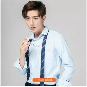 Мужская рубашка с длинным рукавом, белая, розовая, синяя, деловая, однотонная, хлопковая, дышащая, рубашки среднего возраста, для молодых профессионалов, формальный топ, корейская рабочая одежда 38 белый