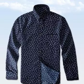 Мужская рубашка с длинным рукавом, повседневная рубашка большого размера с воротником-стойкой, легкая деловая рубашка 5XL