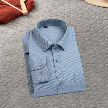 Мужская рубашка с длинным рукавом, зимняя, удобная, шерстяная, для путешествий, кемпинга, прогулок L