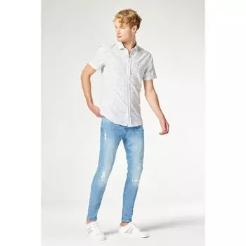 Мужская рубашка с коротким рукавом