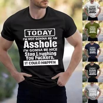 Мужская рубашка с воротником-стойкой и коротким рукавом, свободная рубашка для отдыха и отдыха, мужская XXXL чёрный