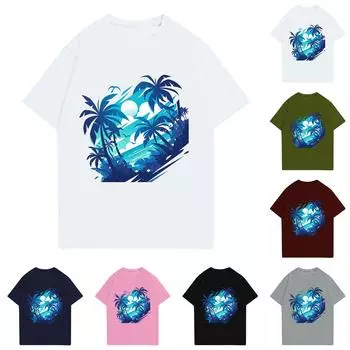 Мужская рубашка с воротником-стойкой и коротким рукавом, свободная рубашка для отдыха и отдыха, мужская L армия зеленый