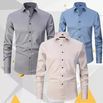 Мужская рубашка в деловом стиле, тонкие деловые классические рубашки, мужские повседневные рубашки с длинным рукавом, элегантные рубашки, блузки, топы, мужская брендовая одежда, большие размеры 8XL 38 белый