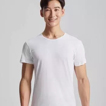 Мужская рубашка Yiershuang 60-х годов из мерсеризованного хлопка с короткими рукавами M 165/90