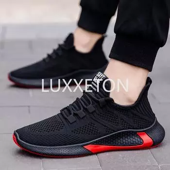 Мужская сетчатая дышащая вулканизированная обувь весна и осень новая повседневная сетчатая дышащая беговая удобная и мужская спортивная обувь 39 белый