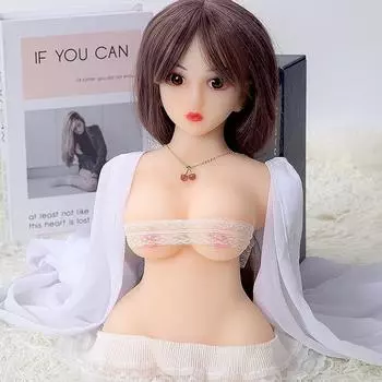 Мужская секс-кукла 41 см, половина тела, большая грудь, милая подруга, анальный секс, вагина, секс-кукла для мастурбации, эротическая секс-игрушка для взрослых One Size