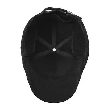 Мужская шапка для защиты ушей среднего и пожилого возраста, флисовая шапка, утолщенная теплая хлопковая шапка, простая повседневная кепка Adjustable серый