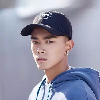 Мужская шляпа-утка, модная летняя шляпа от солнца, новая бейсболка с большой круглой головкой M56-58cm