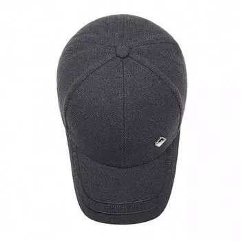 Мужская шляпа весна и осень, новая простая шляпа от солнца для людей среднего и пожилого возраста, солнцезащитная бейсболка, повседневная универсальная мужская шляпа для отдыха на природе Adjustable серый