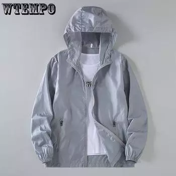 Мужская солнцезащитная куртка, новая спортивная куртка из ледяного шелка, дышащая и устойчивая к ультрафиолетовому излучению кожаная куртка, летняя ветровка для рыбалки на открытом воздухе M