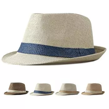 Мужская солнцезащитная шляпа, однотонная шляпа Jue, уличная пляжная шляпа от солнца, женская соломенная шляпа, сетчатая шляпа кофейный