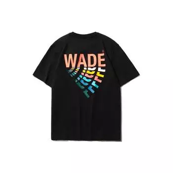 Мужская спортивная футболка с принтом и круглым вырезом Li Ning Wade Series, черная, AHSR487-1 M