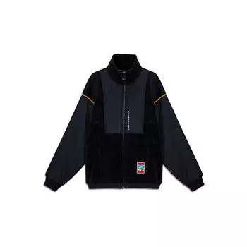 Мужская спортивная куртка Adidas Originals Adv Sherpa с воротником-стойкой и цветными блоками, черная GV0926 XS
