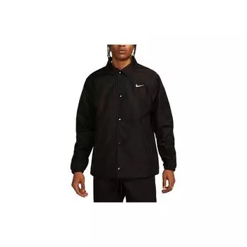 Мужская спортивная куртка Nike Authentic с однотонной подкладкой, черная FD7844-010 S