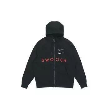 Мужская спортивная куртка с капюшоном Nike Double Swoosh, черная DB4968-010 L