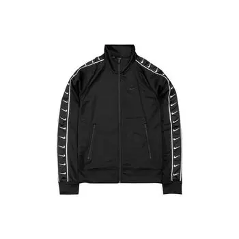 Мужская спортивная куртка с логотипом-стойкой Nike, черная AR3140-010 M