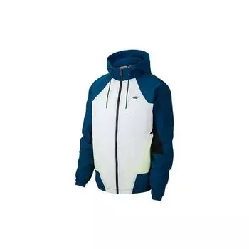 Мужская спортивная куртка с тканым логотипом Nike Heritage Windrunner, верхняя одежда, темно-синий CJ4359-499 L