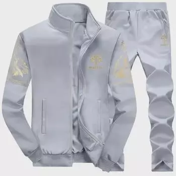 Мужская спортивная куртка с воротником-стойкой 2023 года: Повседневный бейсбольный стиль весна/осень 4XL up to 82.5 kg