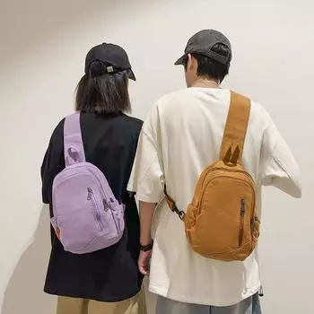 Мужская спортивная нагрудная сумка, женская сумка через плечо, водонепроницаемая, большая вместительная дорожная легкая сумка на плечо чёрный