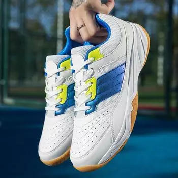 Мужская спортивная обувь Баскетбольная обувь Профессиональная обувь для настольного тенниса для пар Уличные противоскользящие кроссовки для бадминтона Кроссовки для волейбола 46