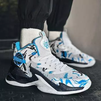 Мужская спортивная обувь Дышащие мужские баскетбольные кроссовки Нескользящие оригинальные корзины Мужские спортивные Zapatillas Hombres High Top Gym Masculino Тренировочная обувь 45