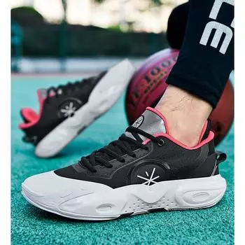 Мужская спортивная обувь Износостойкие баскетбольные кроссовки Кроссовки 39 бежевый